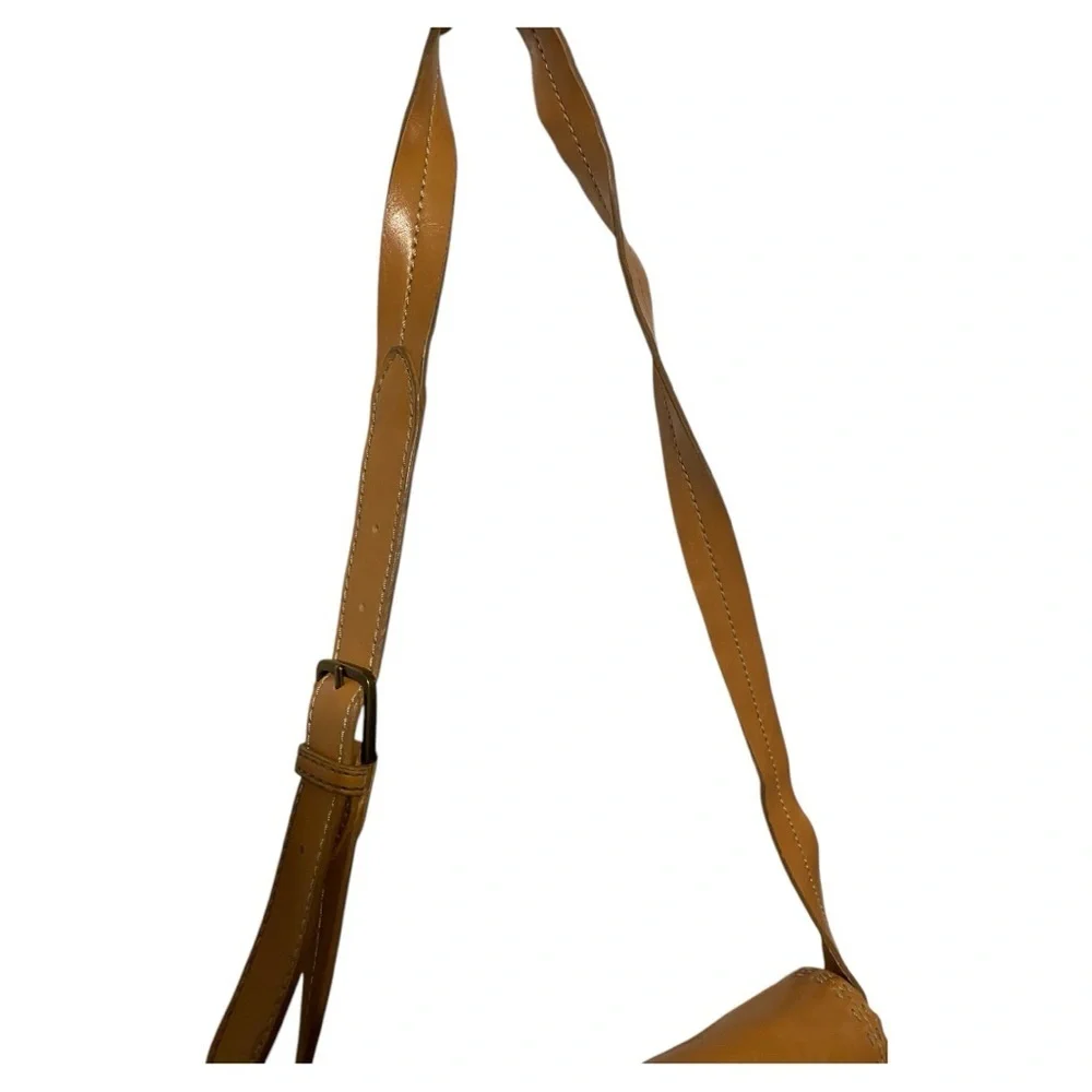 Tan Shoulder Purse Flap Over with Pockets Relic Vintage - Picture 4 of 10
